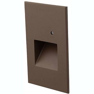 WAC Savi 3" Wide Bronze LED Step Light with Photocell - 1 of 1