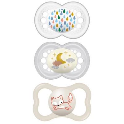 MAM 3pk Pacifier Variety Pack 16+ Months - Neutral
