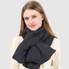 Anna-Kaci Women’s Puffer Style Soft Quilted Scarf with Plush Lightweight Padding and Smooth Modern Texture Designed - 2 of 3