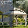 GustoWave Outdoor 11x11 Ft Pop Up Gazebo Canopy Tent for Patio, Garden - 2 of 4