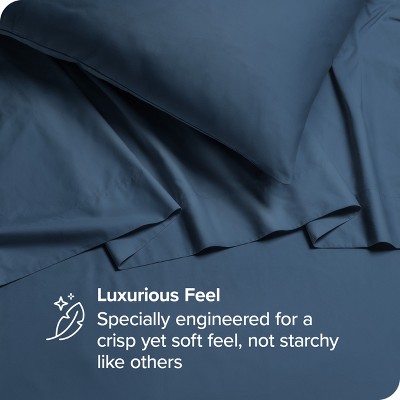 Bering Sea Organic Cotton Percale Queen Sheet Set