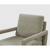 NicBex Chenille Accent Chair,Upholstered Living Room Chairs with Mid-Height Backrest,Mid-Century Modern Arm Chair,Accent Chairs for Living Room - 4 of 4