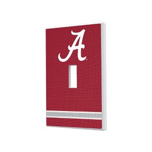 NCAA SEC Universities Stripe Hidden-Screw Light Switch Plate for Single Toggle - 1 of 4
