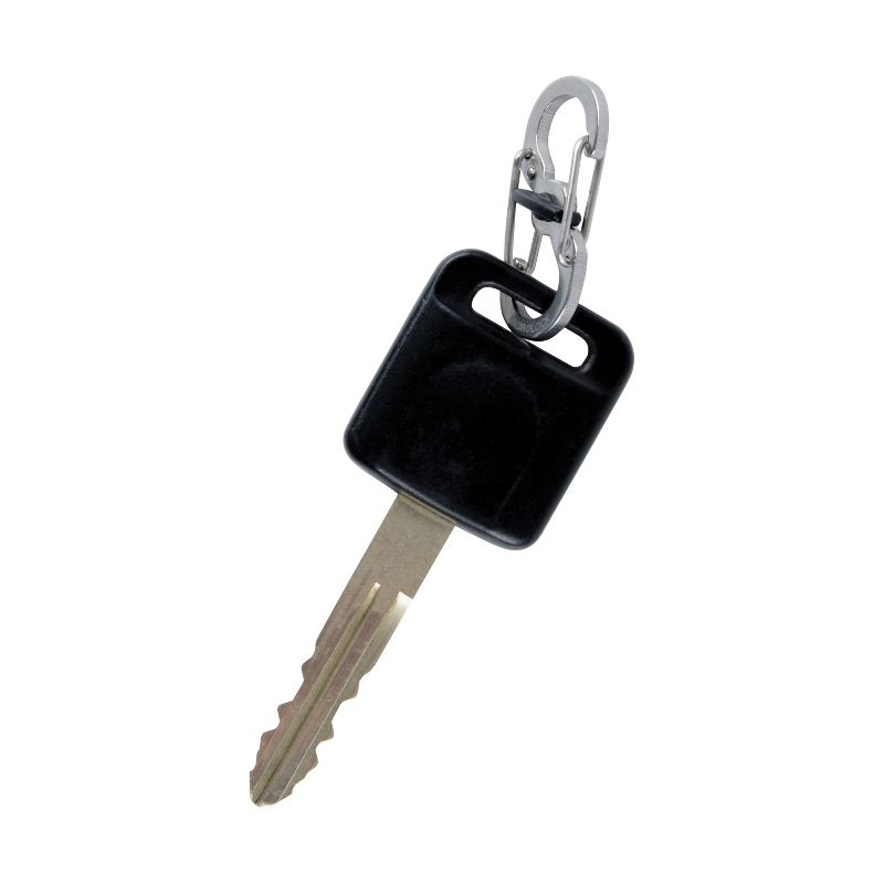 Nite Ize S-Biner MicroLock, Locking Key Holder, Stainless Steel, 6 Count (3 Pack), 4 of 9