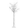 vidaXL 5ft Christmas Tree; Warm White Willow-Style, 156 LED Units; 8 Diverse Lighting Effects - 4 of 4