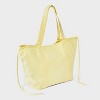 Washed Canvas Tote Handbag - JoyLab™ - 3 of 4