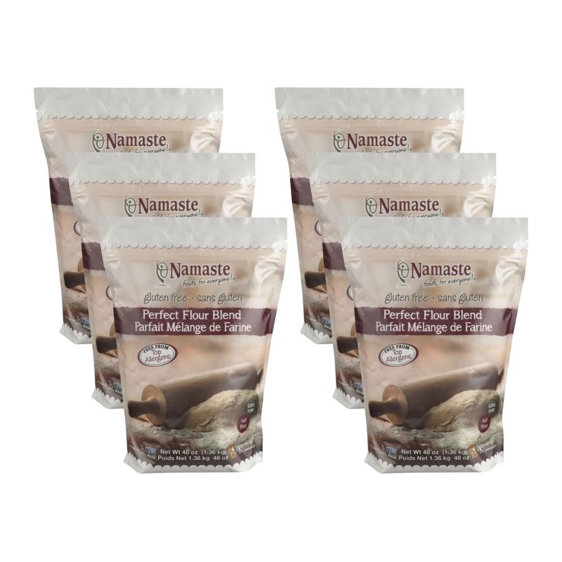 Namaste Foods Gluten Free Perfect Flour Blend- Case of 6/48 oz, 1 of 7