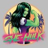 Boy's She-Hulk: Attorney at Law Hero at the Beach Pull Over Hoodie - 2 of 4