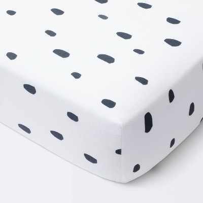 Crib Fitted Sheet - Cloud Island™ White/Gray