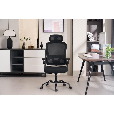VYNXARIA Ergonomic Mesh Office Chair - High Back with Adjustable Lumbar Support & Headrest