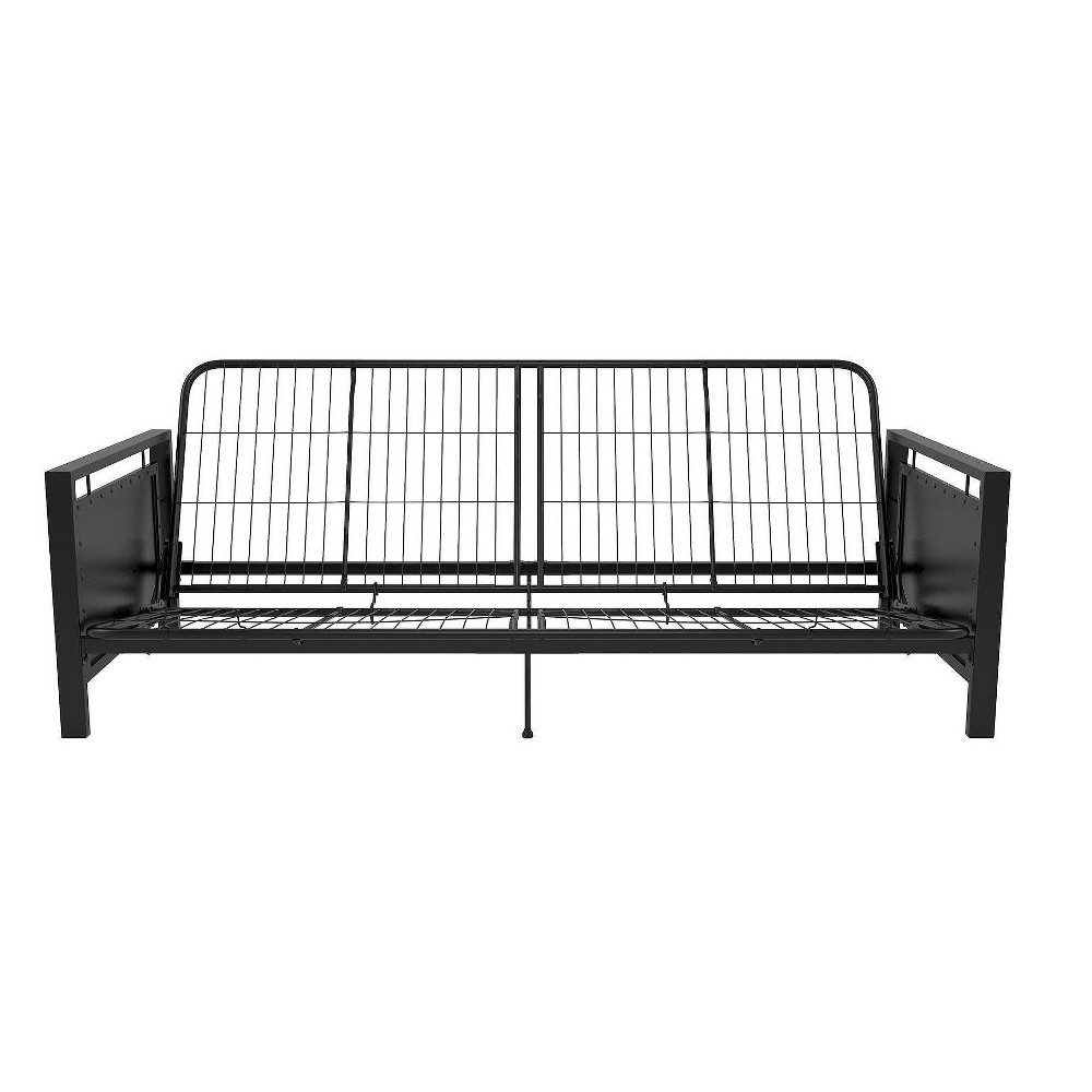 UPC 029986218506 product image for Henley Metal Arm Futon Frame Black Metal - Dorel Home Products | upcitemdb.com