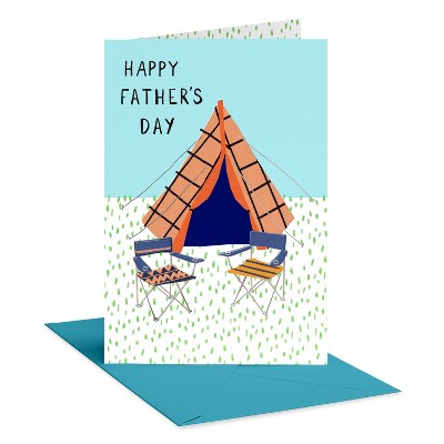 Carlton Cards Romantic Father's Day Card Camping Adventure