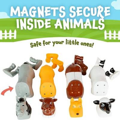 Popular Playthings Magnetic Mix or Match Farm Animals