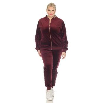 Velour pyjama set Color maroon - SINSAY - 2957B-83X
