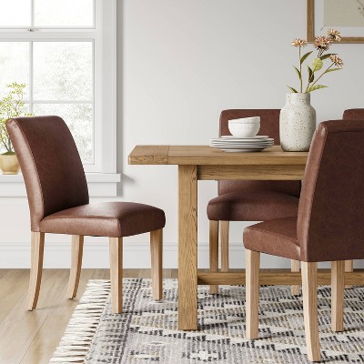 Upholstered Parsons Dining Chairs Target