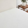 Isla Jade Twin TENCEL Lyocell Waterproof Mattress Protector Twin White White - 2 of 4