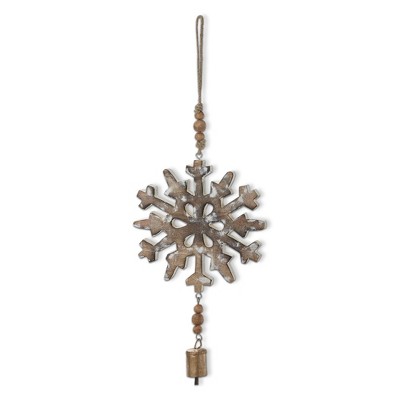 tag Woodland Snowflake Hanging Decor
