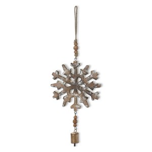 tag Woodland Snowflake Hanging Decor - 1 of 3