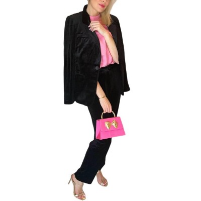 Women's Velvet Blazer - Why Dress