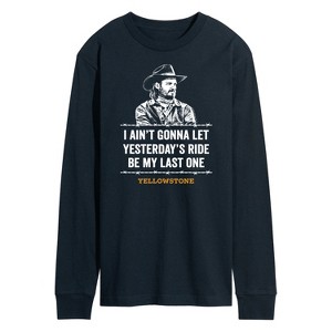 Men's - Yellowstone - Kayce Yesterdays Ride Long Sleeve Graphic T-Shirt - 1 of 4