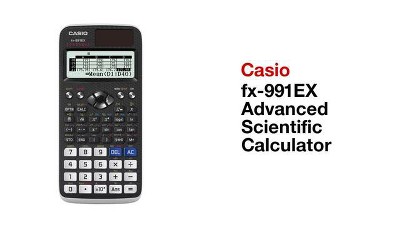 Casio Battery-Powered Graphical Calculator, FX-991EX