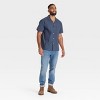 Men's Striped Short Sleeve Button-Down Shirt - Goodfellow & Co™ - 3 of 3