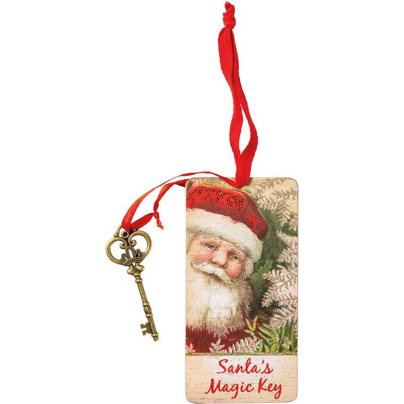 Primitives by Kathy Santa's Magic Key Christmas Ornament, 4 of 5