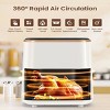 BestParts 5.3QT Air Fryer with Viewing Window, 7 Presets, Digital Touchscreen, Dishwasher-Safe Basket, Black - 3 of 4