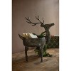 Rustic Metal Reindeer Planter – Holiday Plant Display Set of 2 by Kalalou - 2 of 4