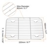 Unique Bargains Stainless Steel Cooling Roasting Baking Grill Net 1 Pc - 2 of 4