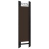 vidaXL 5-Panel Room Divider Brown 78.7 inches x70.9 inches - 4 of 4