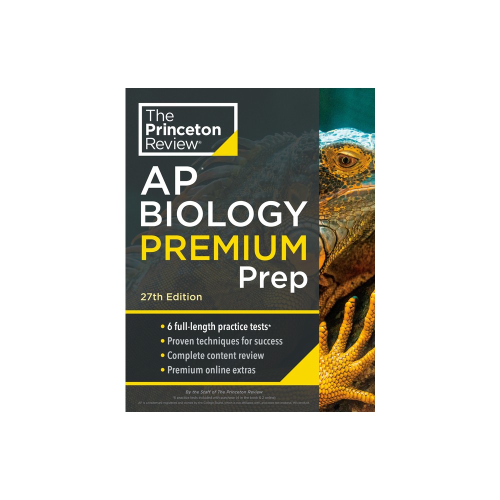 Princeton Review AP Biology Premium Prep, 27th Edition - (College Test Preparation) by The Princeton Review (Paperback)