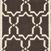Dhurries DHU545 Hand Woven Flat Weave Indoor Rugs - Safavieh - 3 of 4