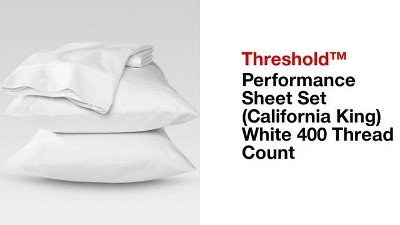 Queen Rust Cotton Solid Performance Sheet Set