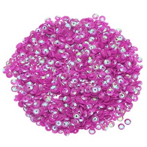 Unique Bargains Smooth Glitter Loose Crafts Sewing Cup Sequins 3000 Pcs - 1 of 4