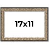 PosterPalooza | Ornate Silver Picture Frame - UV Acrylic, Backing Board, Hanging Hardware Included - 2 of 4