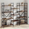 vidaXL Bookshelf, Bookcase for Living Room Office, Storage Rack for Decorative - 2 of 4