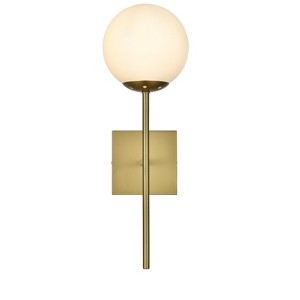Elegant Lighting Neri 6" Wall Sconce, Compact Modern Wall Light - 1 of 4