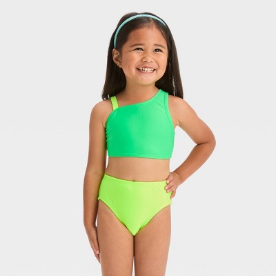 Baby Girls' Bikini Set - Cat & Jack™ Green 18m : Target