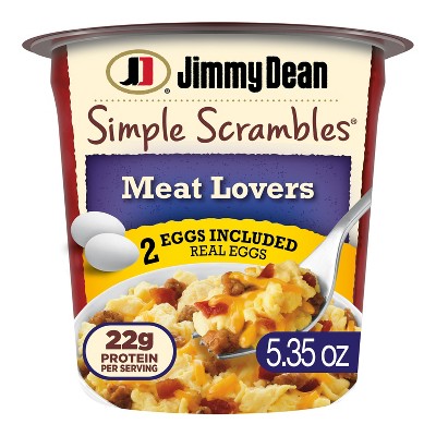 Jimmy Dean Simple Scrambles Meat Lovers - 5.35oz
