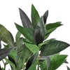 vidaXL Artificial Plant Green, Brown, Black Polyester, Wood, Plastic, Iron - 2 of 2