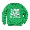 Simply Sage Market Warning Softball Mom Sweatshirt - 2 of 4