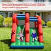 Costway Inflatable Bounce House 3-in-1 Dual Slides Jumping Castle Bouncer without Blower - 3 of 4