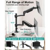 Craze Ventures Tall Dual Monitor Stand with Gas Spring - 2 of 4