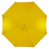 Northlight 8.5ft Outdoor Patio Market Umbrella with Wooden Pole, Yellow - 3 of 4