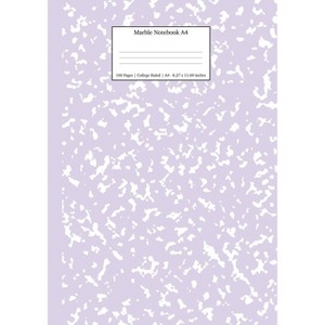 Marble Notebook A4 - (Pastel Stationery Notebooks A4) by  Young Dreamers Press (Paperback) - 1 of 1