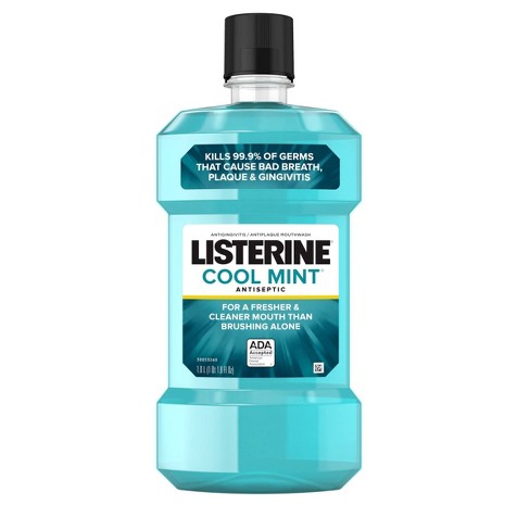 Listerine Cool Mint Antiseptic Mouthwash : Target