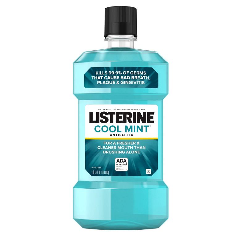 Listerine Cool Mint Antiseptic Mouthwash, 1 of 14