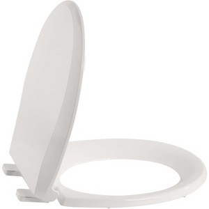 Coucheta Slow Close & Commercial Heavy Duty Toilet Seats, Durable Never-Loosen Hinges, Fits Round & Elongated Bowls, Multiple Colors - 1 of 4