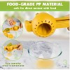 McKay Lemon Squeezer Manual Citrus Juicer with Easy-Squeeze Handles and Twist Reamer - 3 of 4